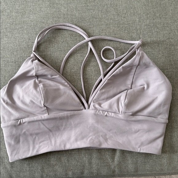lululemon Strappy Bra - dusty lavendar - Picture 1 of 4